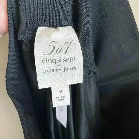 Cinq à Sept Tous Les Jours Giles‎ Pants Black Size Medium - Picture 15 of 16